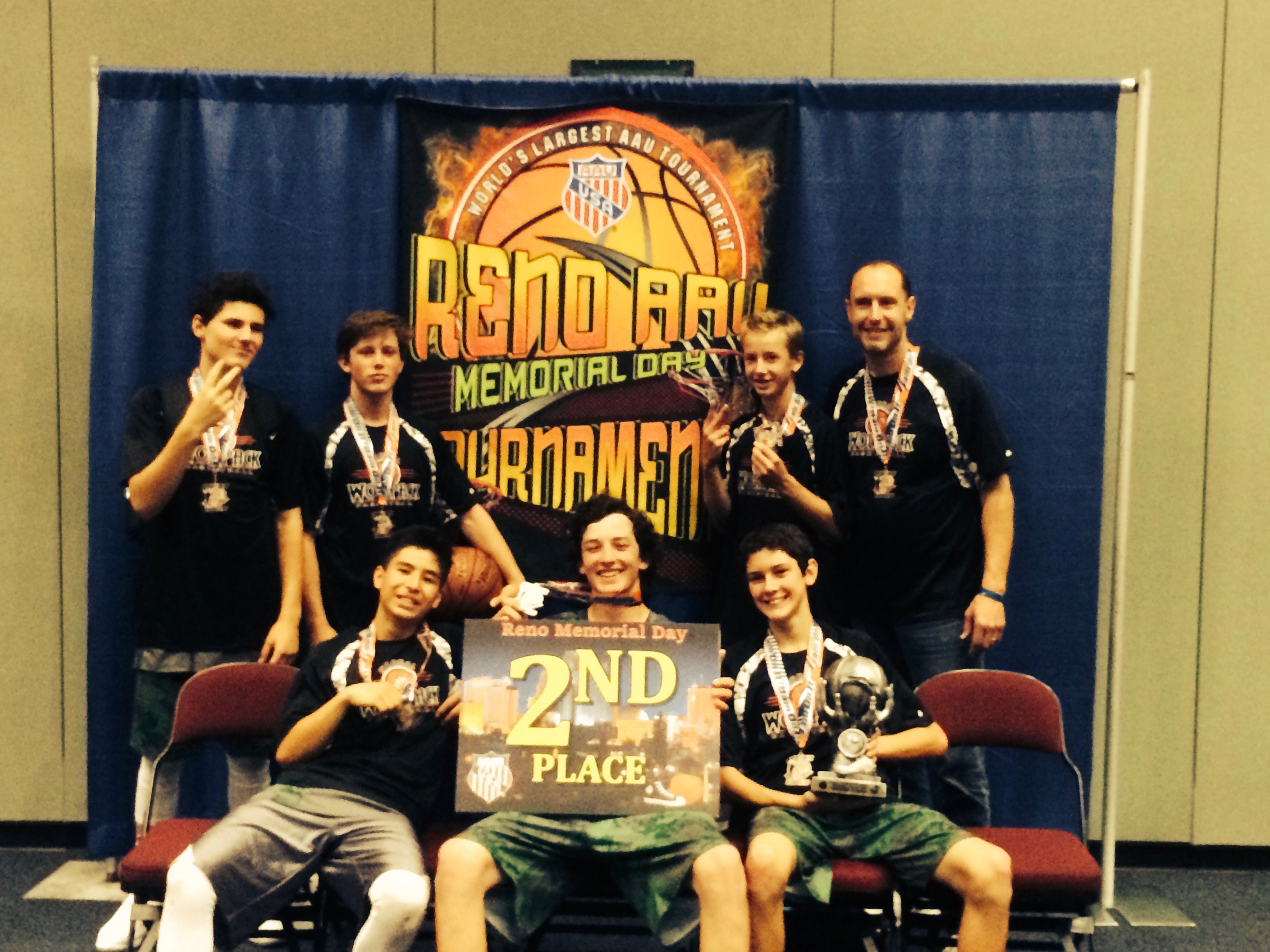 Freshman boys take 2nd place Championship in Reno 2014!